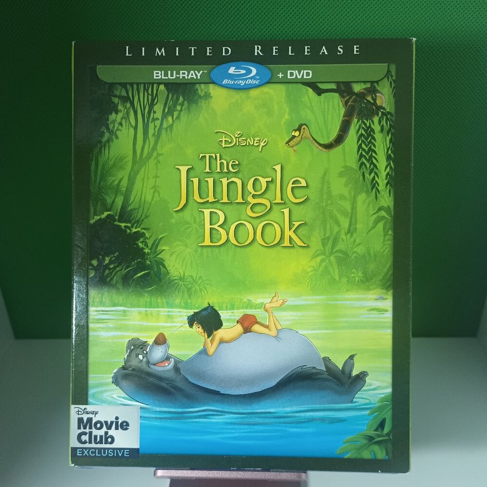 NEW/UNOPENED Disney The Jungle Book Blu-Ray + DVD Original Limited Release